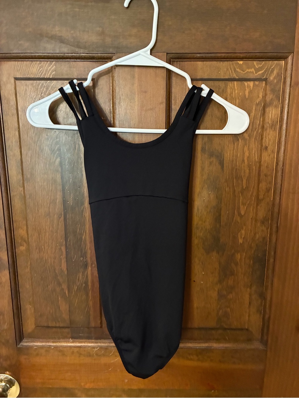 Black Child dance Tank Leotard - Classic Ballet Bodysuit
